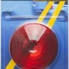 National Optronics Round Red Replacement Lens For Clearance Markers, 4-5/16-in
