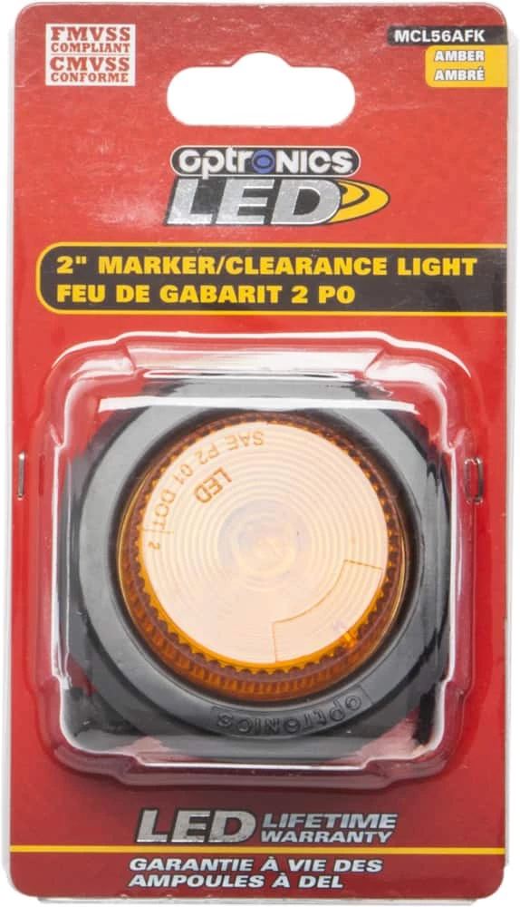 National Optronics LED Side Marker Kit, Amber, 2-in 2 National Optronics LED Side Marker Kit, Amber, 2-in - Image 2