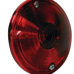 National Optronics Round Red Replacement Lens For Clearance Markers, 3-7/8-in