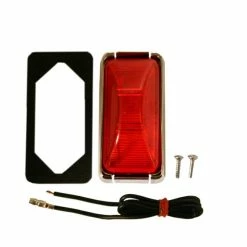 National Chrome Clearance Light, Red
