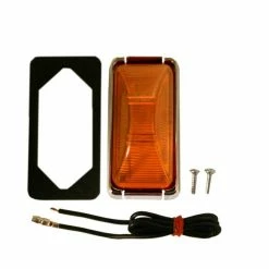 National Chrome Clearance Light, Amber