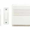 National HeathZenith Wired 95-db 2-Tune Doorbell Chime With Transformer, 2 Push Button, White