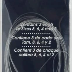 Red Wolf Danielson Snelled Baitholder Hook Assortment, 12-pk