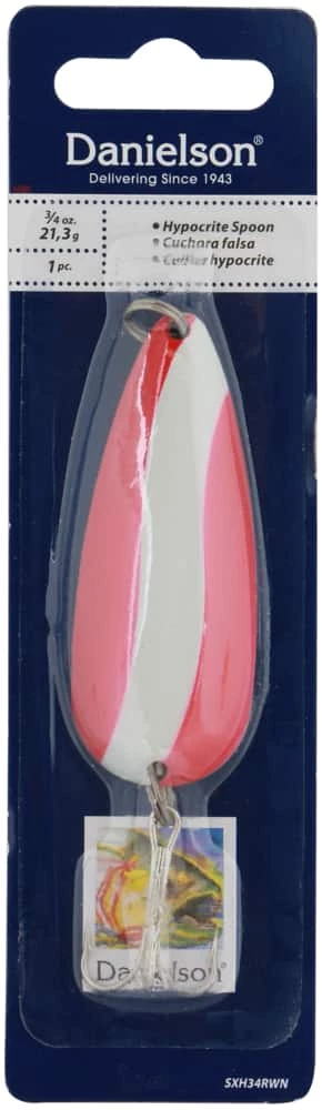 Red Wolf Danielson Hypocrite Spoon Lure, 3/4-oz 1 Red Wolf Danielson Hypocrite Spoon Lure, 3/4-oz