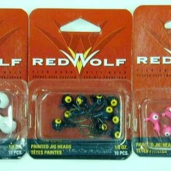 Red Wolf Lead Jighead