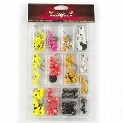 Red Wolf Jighead Kit, 16-pc