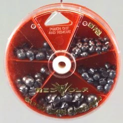 Red Wolf Split-Shot Sinker