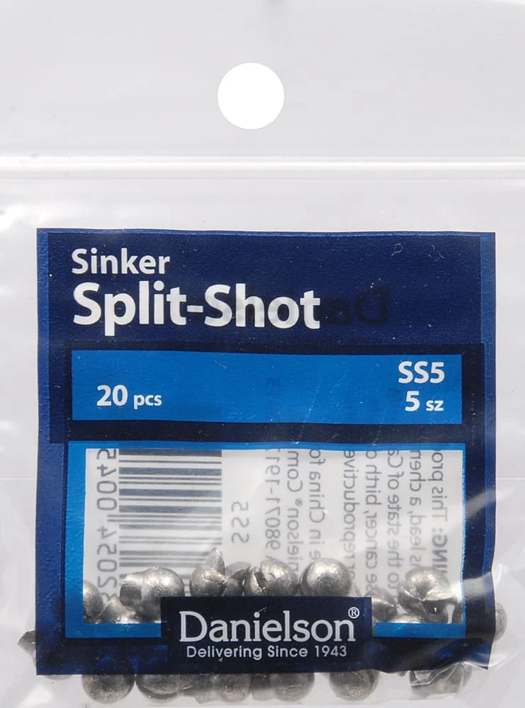 Red Wolf Danielson® Removable Split Shot Sinkers, 40-pc 1 Red Wolf Danielson® Removable Split Shot Sinkers, 40-pc