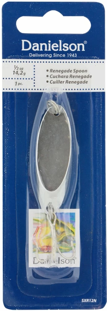 Red Wolf Danielson Renegade Spoon Lure, 1/2-oz 1 Red Wolf Danielson Renegade Spoon Lure, 1/2-oz