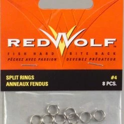 Red Wolf Split Rings