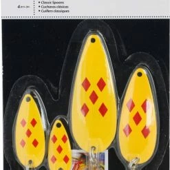 Red Wolf Danielson Spoon Assortment, Yellow/Red, 4-pk