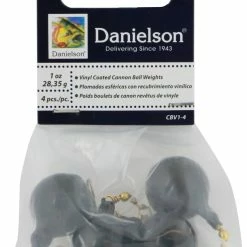Red Wolf Danielson Vinyl Cannon Ball Sinkers, 1-oz, 4-pk