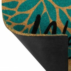 National Easter Welcome Aqua Floral Burst Door Mat -Cheap Red Wolf Store easter welcome aqua floral burst door mat b639b889 5b5c 4e9c 8327 5b85308a383d