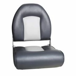 National Leopard Polyester High-Back Boat Seat, Water Repellent