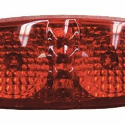 National LED Oblong Clearance Marker/Light, 2-Bulb, Red