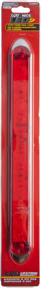 National Optronics Waterproof LED Stop/Turn/Tail Light, With Chrome Bezel, 2 National Optronics Waterproof LED Stop/Turn/Tail Light, With Chrome Bezel, - Image 2