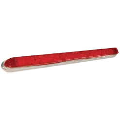 National Optronics Waterproof LED Stop/Turn/Tail Light, With Chrome Bezel,