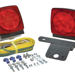 National Optronics LED Submersible Trailer Light Kit With Mounting Hardware For Width Under 80-in