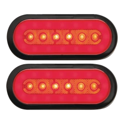 National Optronics GloLight Waterproof LED Flush Mount Trailer Light Kit