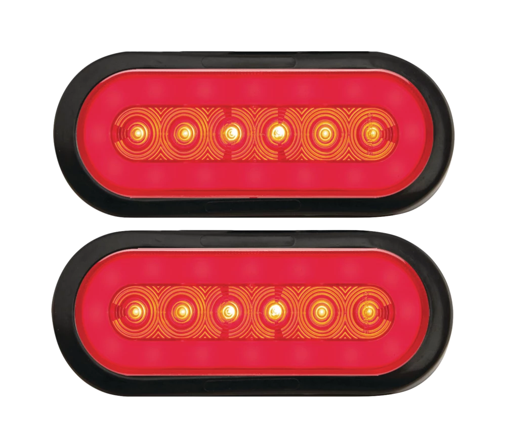 National Optronics GloLight Waterproof LED Flush Mount Trailer Light Kit 1 National Optronics GloLight Waterproof LED Flush Mount Trailer Light Kit