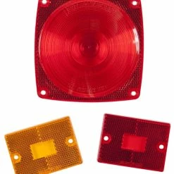 National Optronics Replacement Lens KitRed And Amber, 3-pk