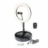 National Mobifoto Mobilite 10-in RGB LED Ring Light Vlogging Kit With Built-in Stand & Wireless Remote