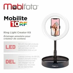 National Mobifoto Mobilite 10-in RGB LED Ring Light Vlogging Kit With Built-in Stand & Wireless Remote 14 National Mobifoto Mobilite 10-in RGB LED Ring Light Vlogging Kit With Built-in Stand & Wireless Remote -Cheap Red Wolf Store mobifoto mobilite 10 rgb led ring light vlogging kit 6460a2a8 7641 484c a2a9 a6def11d6113