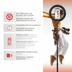 National Mobifoto Mobilite 10-in RGB LED Ring Light Vlogging Kit With Built-in Stand & Wireless Remote 15 National Mobifoto Mobilite 10-in RGB LED Ring Light Vlogging Kit With Built-in Stand & Wireless Remote -Cheap Red Wolf Store mobifoto mobilite 10 rgb led ring light vlogging kit f924bbf4 ed3d 47ae b43d be8bcbeccdeb