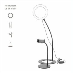 National Mobifoto Mobilite 6-in LED Ring Light With Desk Tripod & Phone Holder 13 National Mobifoto Mobilite 6-in LED Ring Light With Desk Tripod & Phone Holder -Cheap Red Wolf Store mobifoto mobilite 6 led ring light 21887399 da8f 4d80 8cfe 789c2dcef94e