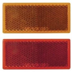 National Optronics Rectangular Reflector Kit For Trailer, 4-pk