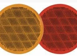 National Optronics Round Reflector Kit For Trailer, 2-pk