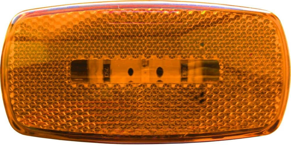 National Optronics MC32AB LED Marker Rectangle RV Light, Yellow 2 National Optronics MC32AB LED Marker Rectangle RV Light, Yellow - Image 2