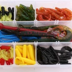 Red Wolf Bass Lure Kit, 80-pc