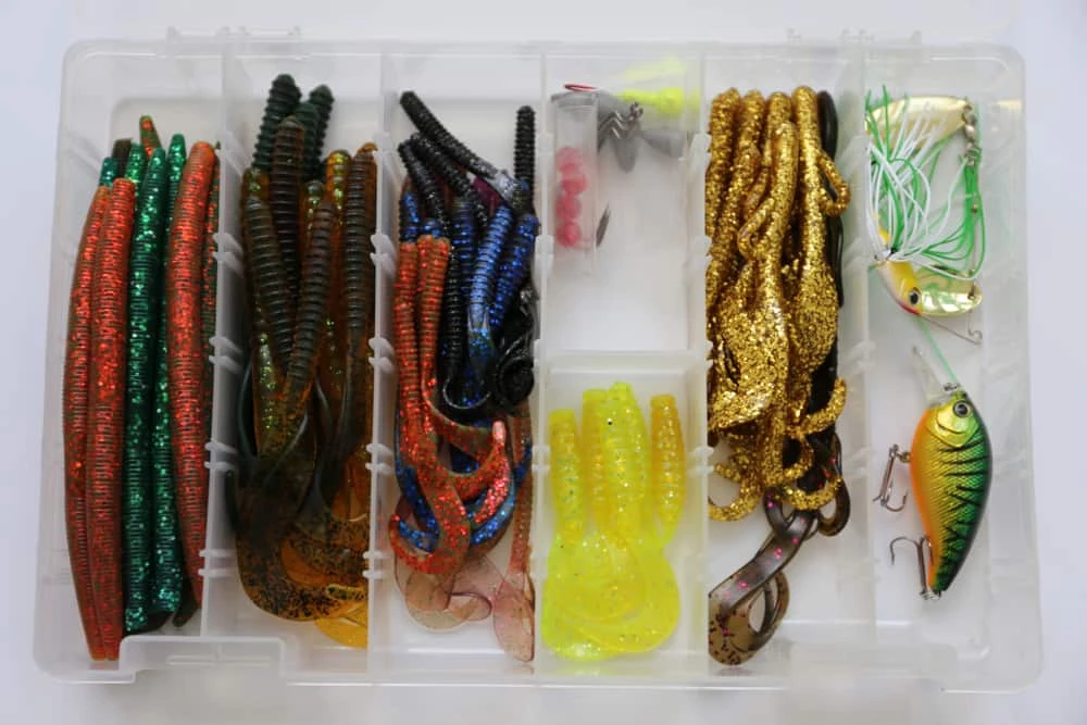 Red Wolf Big Bass Lure Kit, 83-pc 1 Red Wolf Big Bass Lure Kit, 83-pc