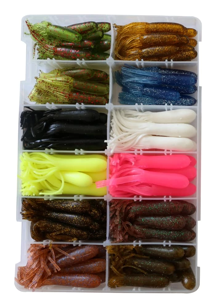 Red Wolf Bass Tube Kit, 100-pc 1 Red Wolf Bass Tube Kit, 100-pc