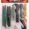 Red Wolf Lunker Worm Lure Kit, 42-pc
