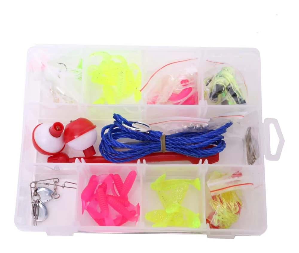 Red Wolf Pan Fish Lure Kit, 80-pc 1 Red Wolf Pan Fish Lure Kit, 80-pc