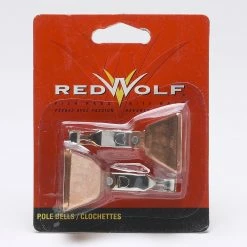 Red Wolf Fishing Rod Bell, 2-pk