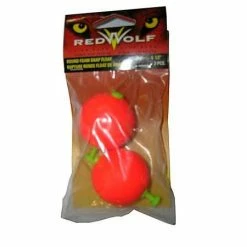 Red Wolf Round Foam Snap Float, 1.5-in