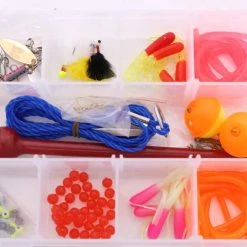 Red Wolf Trout Lure Kit, 80-pc