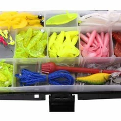 Red Wolf Walleye Lure Kit, 120-pc