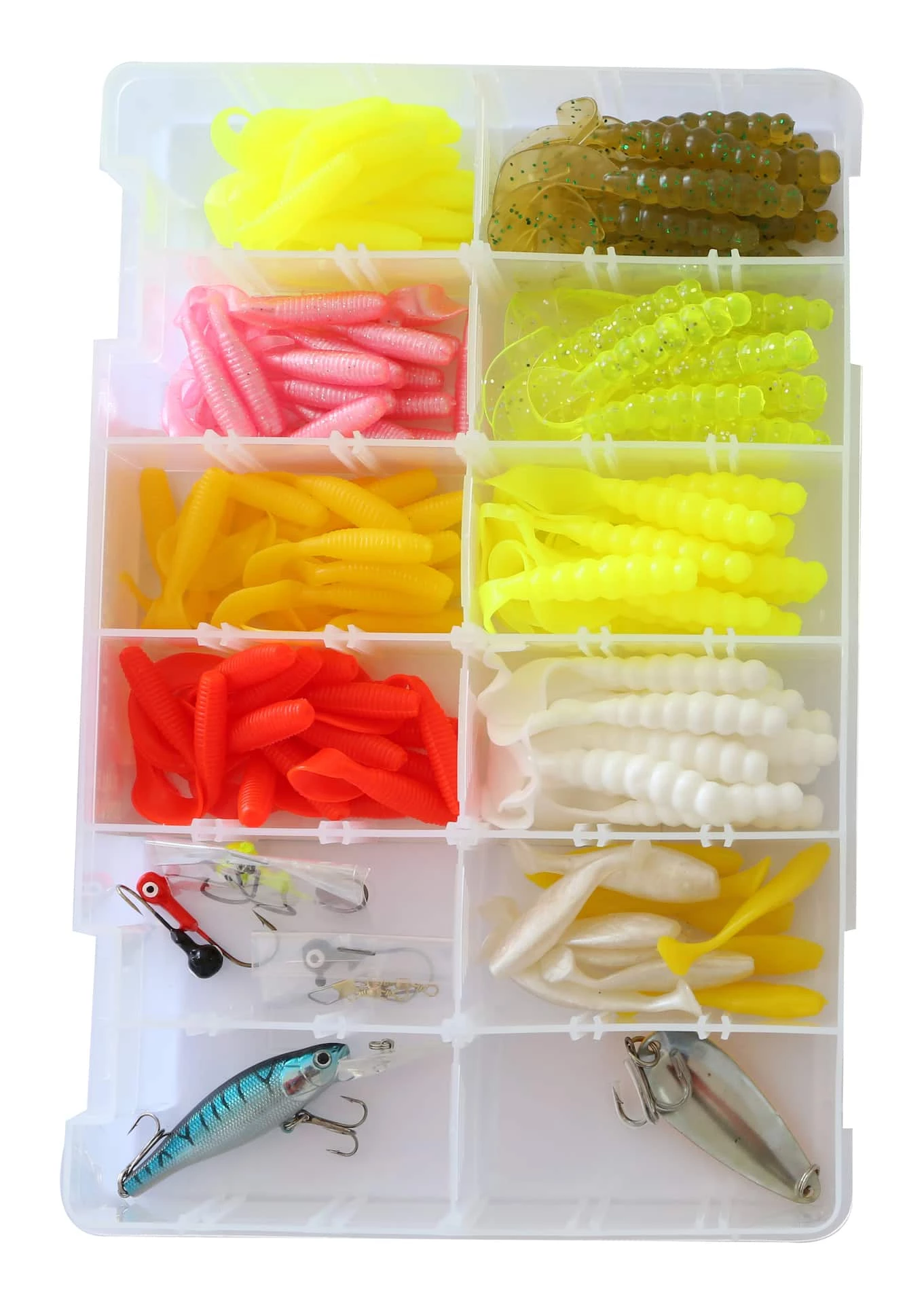 Red Wolf Walleye Lure Kit, 135-pc 1 Red Wolf Walleye Lure Kit, 135-pc