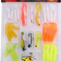Red Wolf Large Walleye Tackle Kit, 49-pc