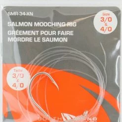 Red Wolf South Bend Salmon Rig Slip-Tie, Size 3/0 - 4/0