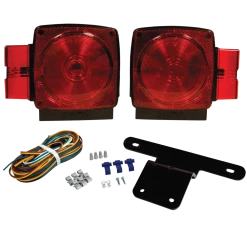 National Blazer Submersible Trailer Light Kit With Installation Hardware For Width Under 80-in