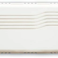 National Hampton Bay Basic Wired 90-db 2-Tune Doorbell Chime, White