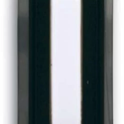 National Globe Wired Unlighted Push Doorbell Chime Button, Black