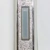 National Globe Wired Lighted Push Doorbell Chime Button, Nickel Finish