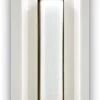 National Globe Wired Lighted Push Doorbell Chime Button, White