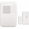 National Globe Wireless Battery 100-ft 3-Tune Door/Gate Entry Alert Kit, White